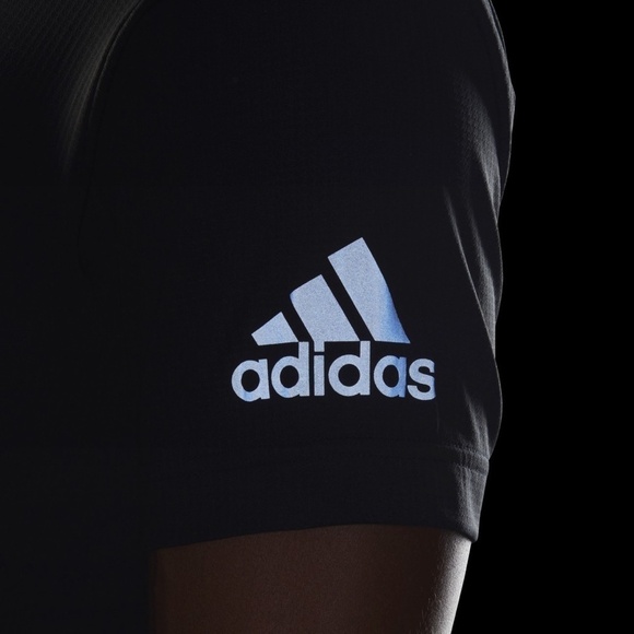 New Adidas Mens Freelift Climachill Tee Black - Picture 9 of 16